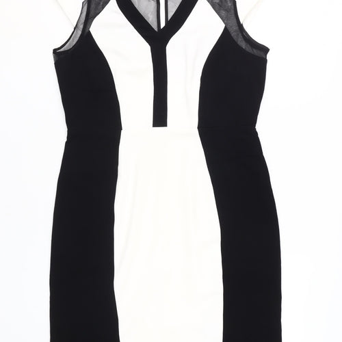 Kaleidoscope Women's Bodycon Dress, Black/White, Size 14