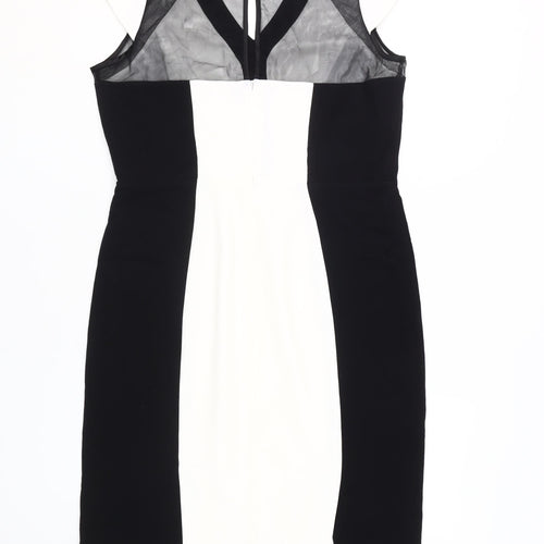 Kaleidoscope Women's Bodycon Dress, Black/White, Size 14