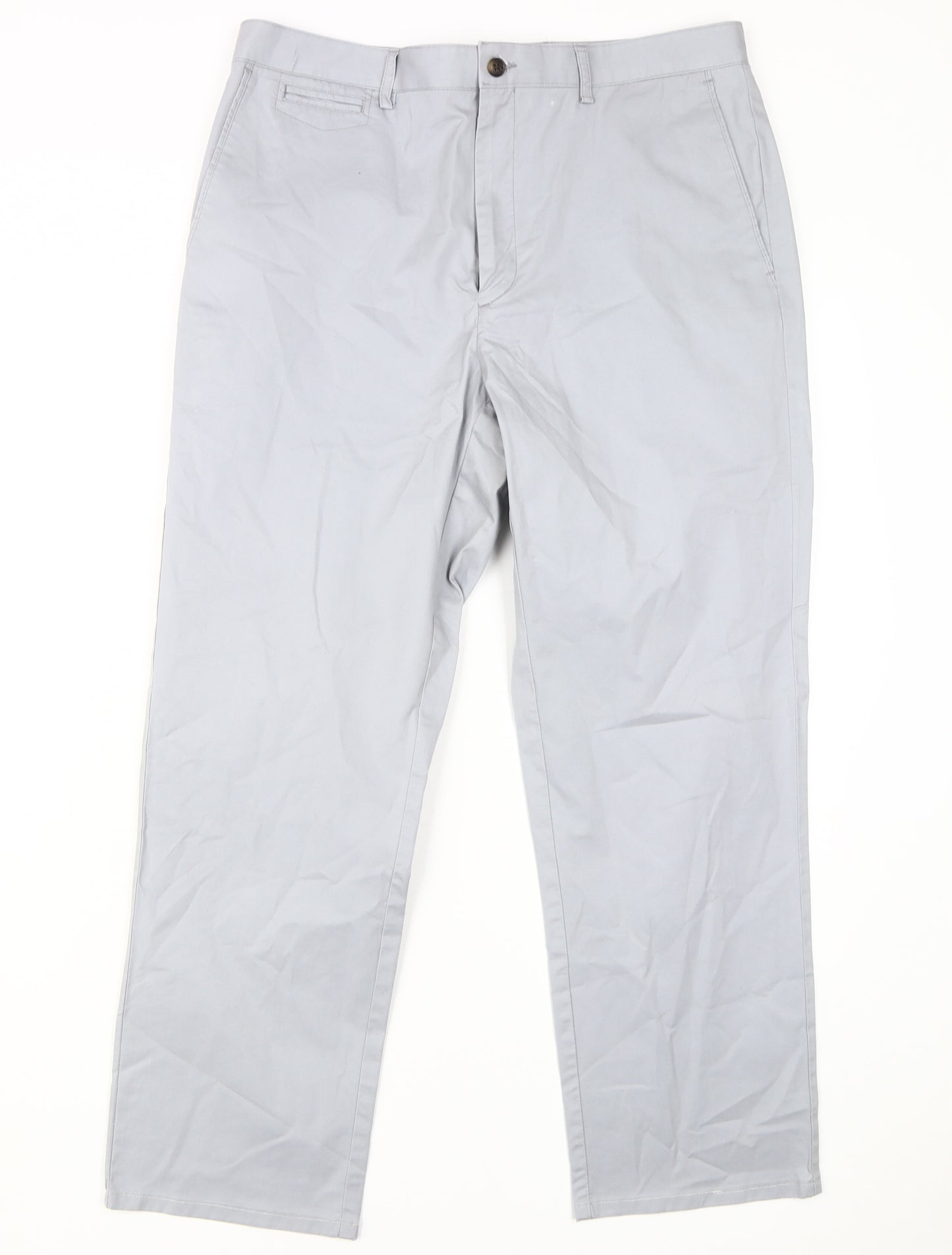 Jeff Banks Men's Grey Chino Trousers 34 Regular