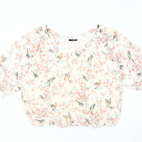 Wallis Women's Multicoloured Floral Blouse Size 20