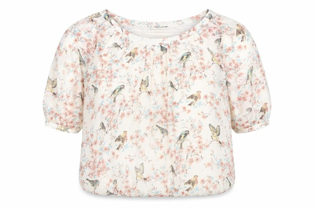 Front view of Wallis Women's Multicoloured Floral Blouse, size 20