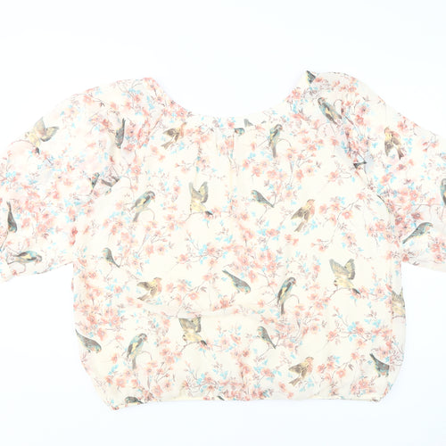 Wallis Women's Multicoloured Floral Blouse Size 20