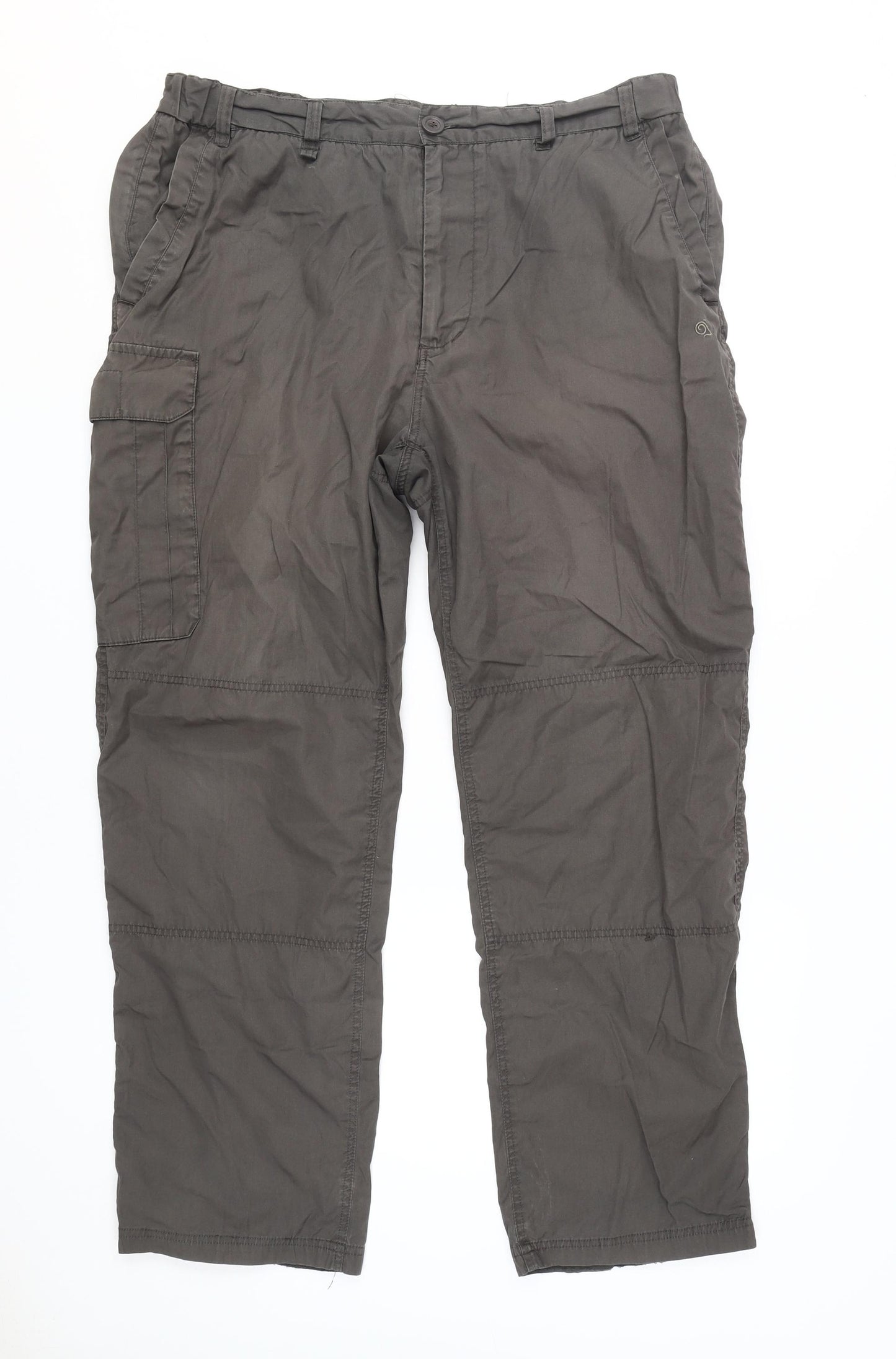 Craghoppers Men's Brown Cargo Trousers Size 36