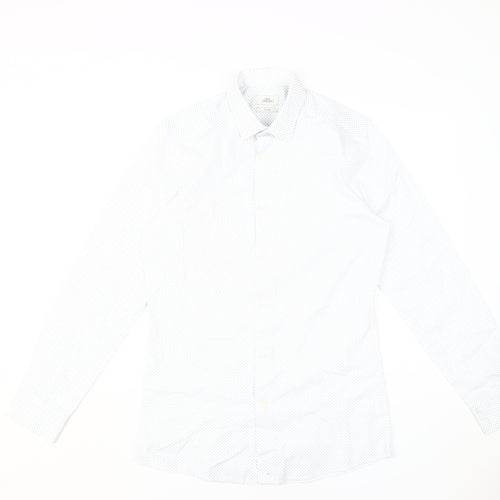 Next Men’s White Dress Shirt - Long Sleeve, Size 15