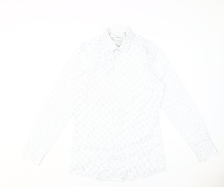 Next Men’s White Dress Shirt - Long Sleeve, Size 15