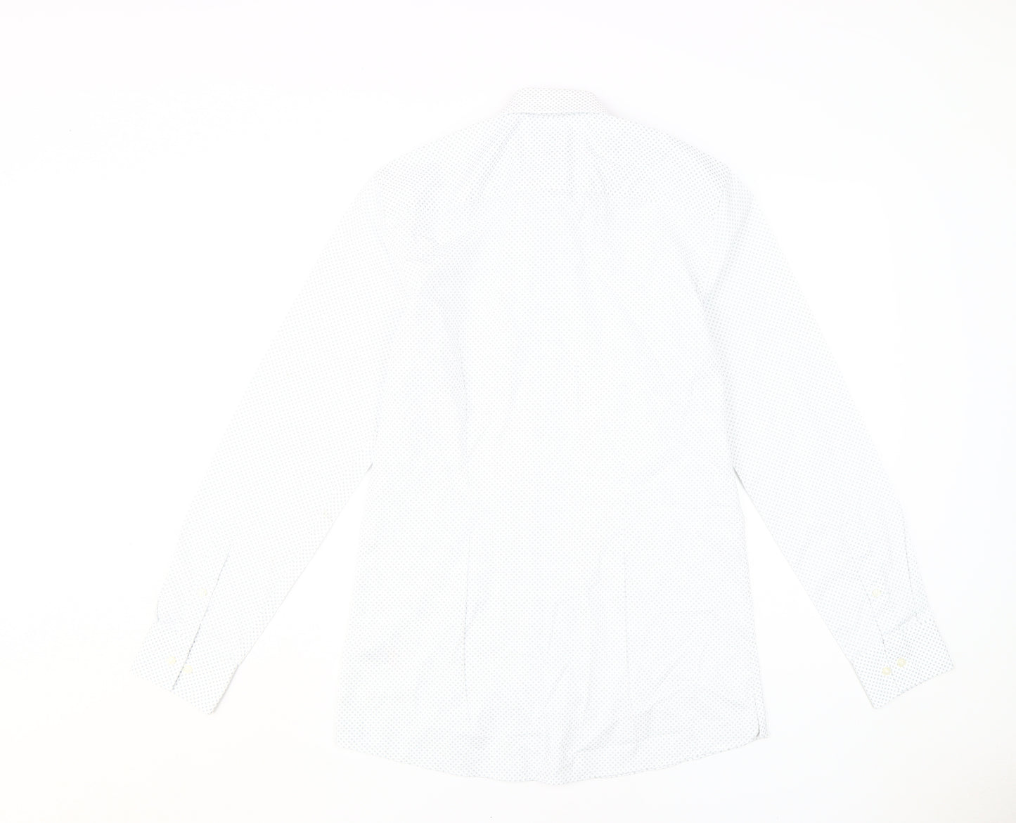 Next Men’s White Dress Shirt - Long Sleeve, Size 15