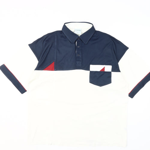Canda Men's Multicoloured Polo Shirt L
