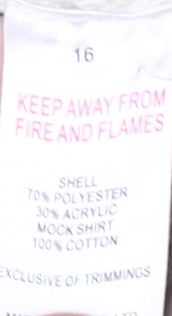 FatFace Women's Ivory Cable-Knit Jumper Size 16