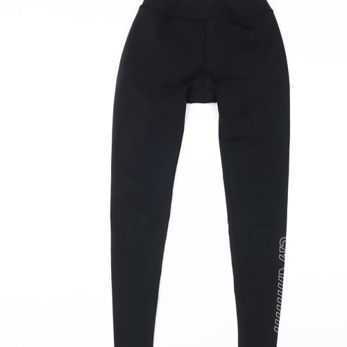 MP Women's Black Gym Leggings Size S Slim Fit