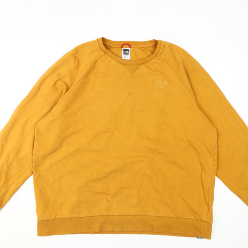 The North Face Men's Yellow 2XL Pullover Sweatshirt