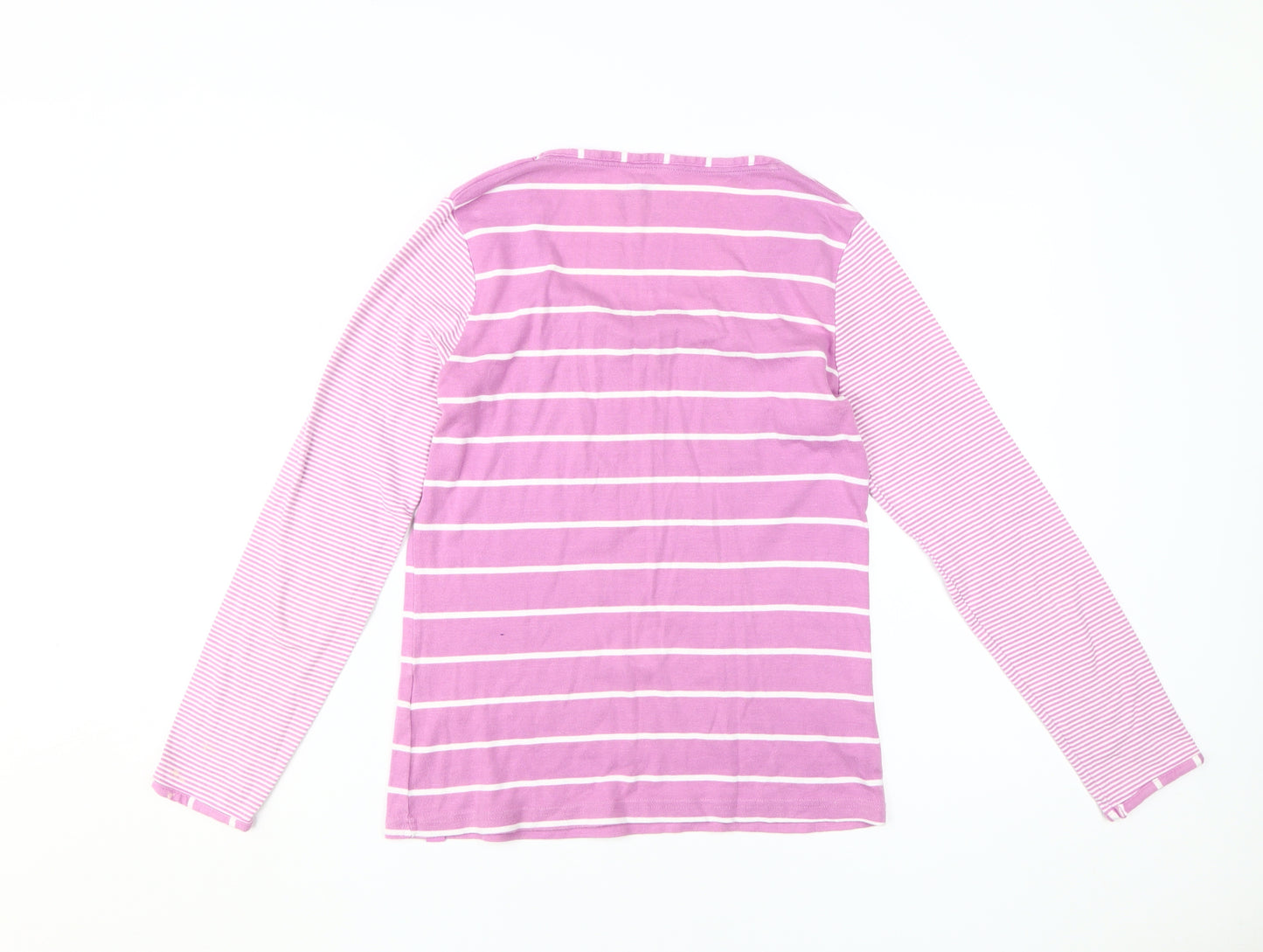 Peter Storm Pink Striped Women's T-Shirt Size 14