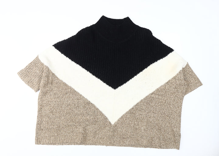 Marks and Spencer Women's Multicoloured Pullover Jumper M