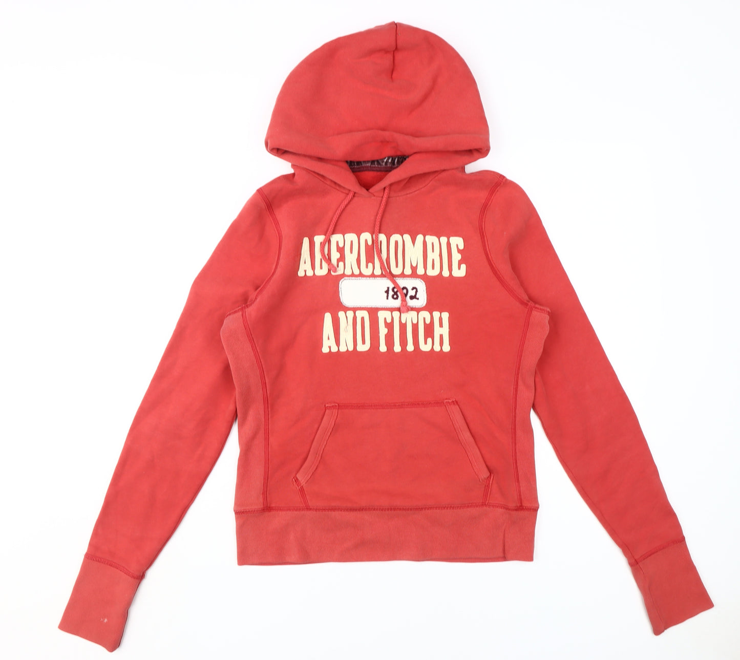Abercrombie & Fitch Red XL Men's Hoodie Pullover