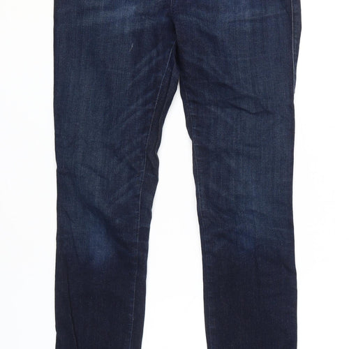 Diesel Women's Skinny Blue Jeans M Mid-Rise Stretch Denim