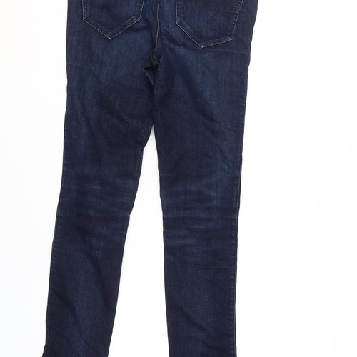 Diesel Women's Skinny Blue Jeans M Mid-Rise Stretch Denim