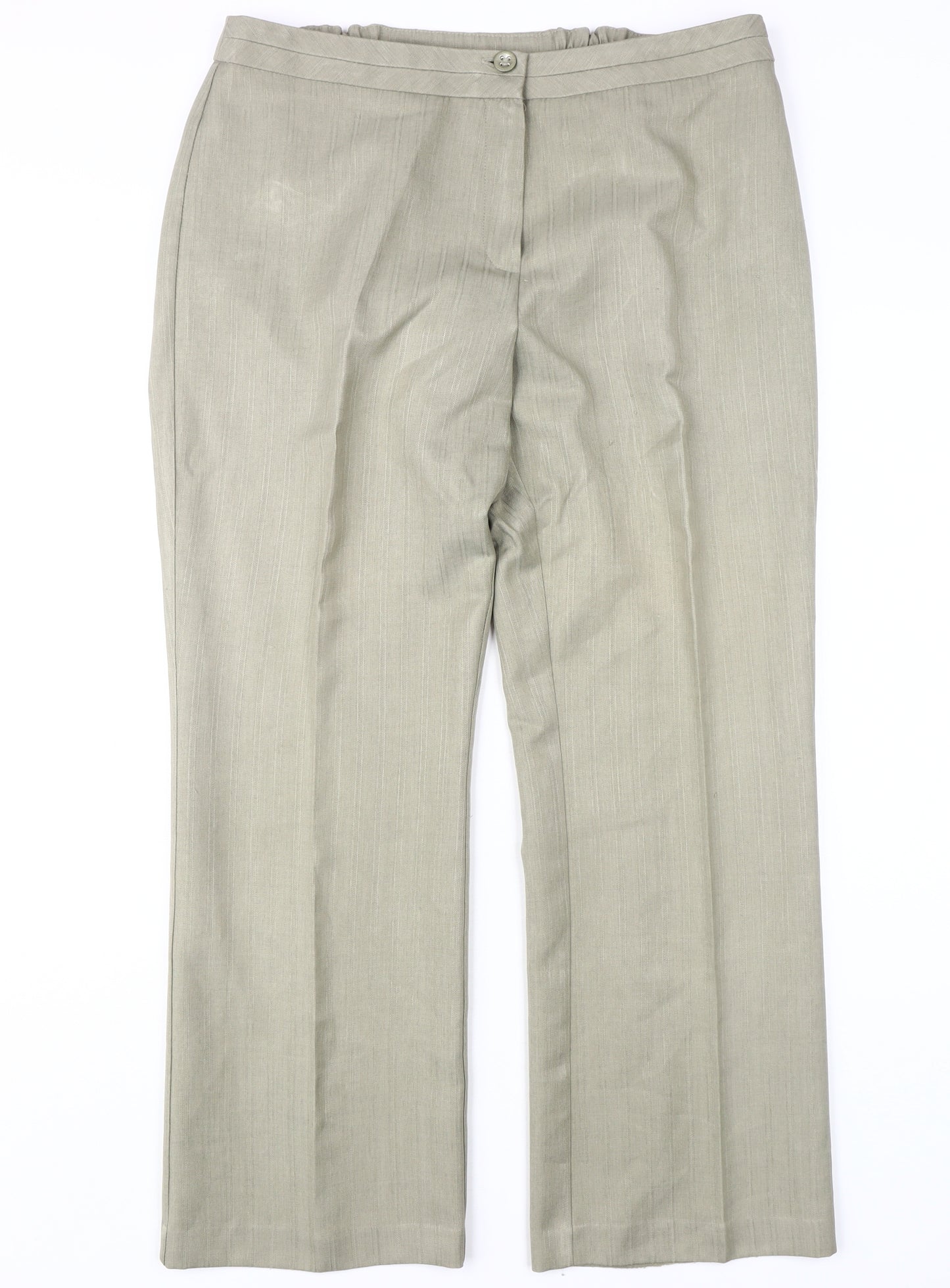 Marks and Spencer Women's Beige Trousers Size 16