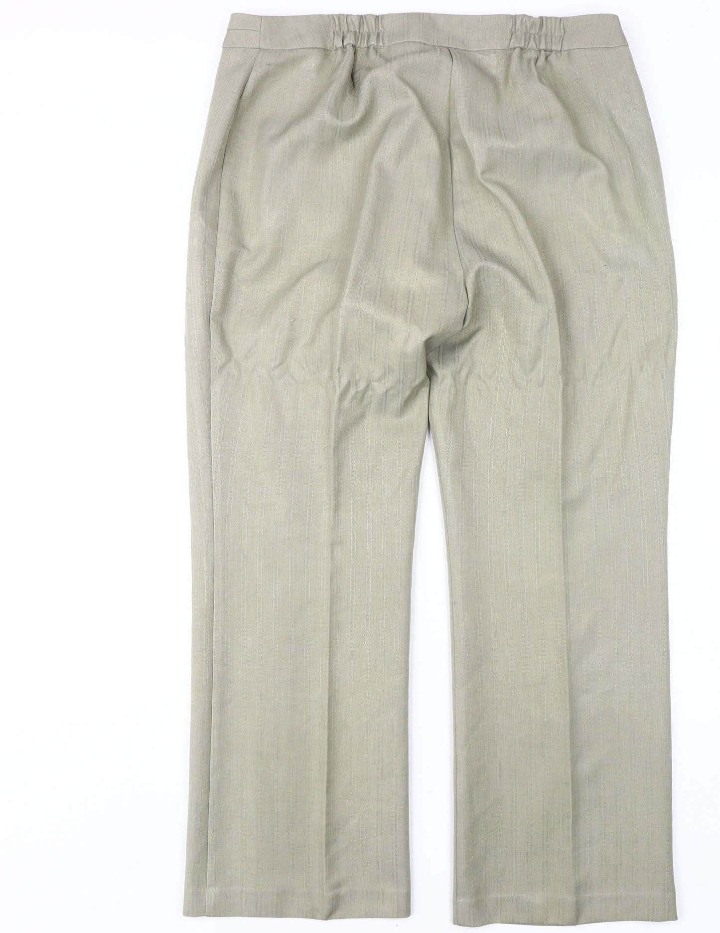 Marks and Spencer Women's Beige Trousers Size 16