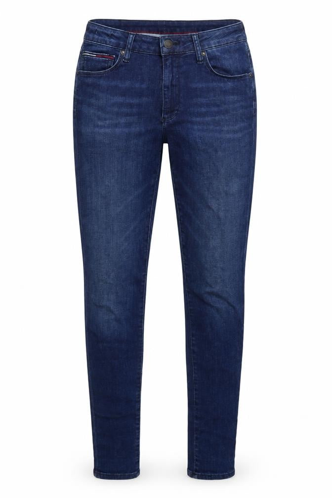Tommy Jeans Women's Blue Skinny Jeans, Size 11, Stretch Denim