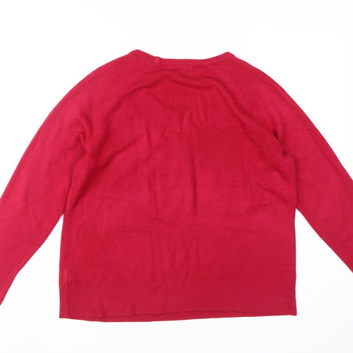 Per Una Women's Red Jumper Size 18 - Elegant Pullover