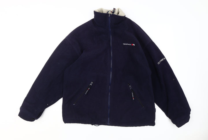 Trespass Men's Blue Basic Jacket S Outdoor Fleece