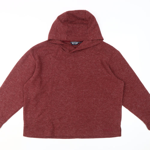Regatta Women's Red Pullover Hoodie Size 16