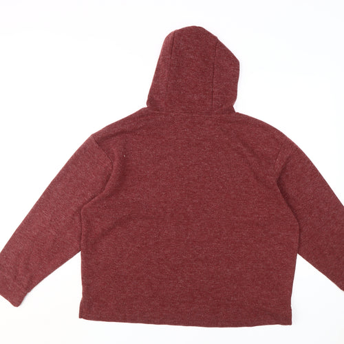 Regatta Women's Red Pullover Hoodie Size 16