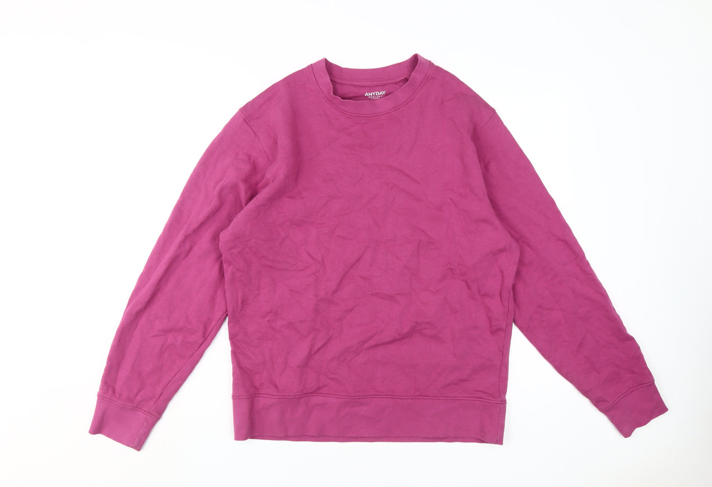 John Lewis Women Pink Large Pullover Sweatshirt