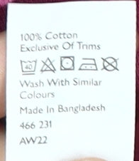 John Lewis Women Pink Large Pullover Sweatshirt