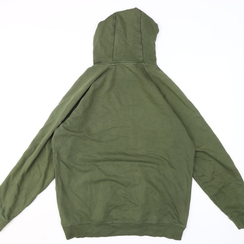Gymshark Men's Green Pullover Hoodie Size L