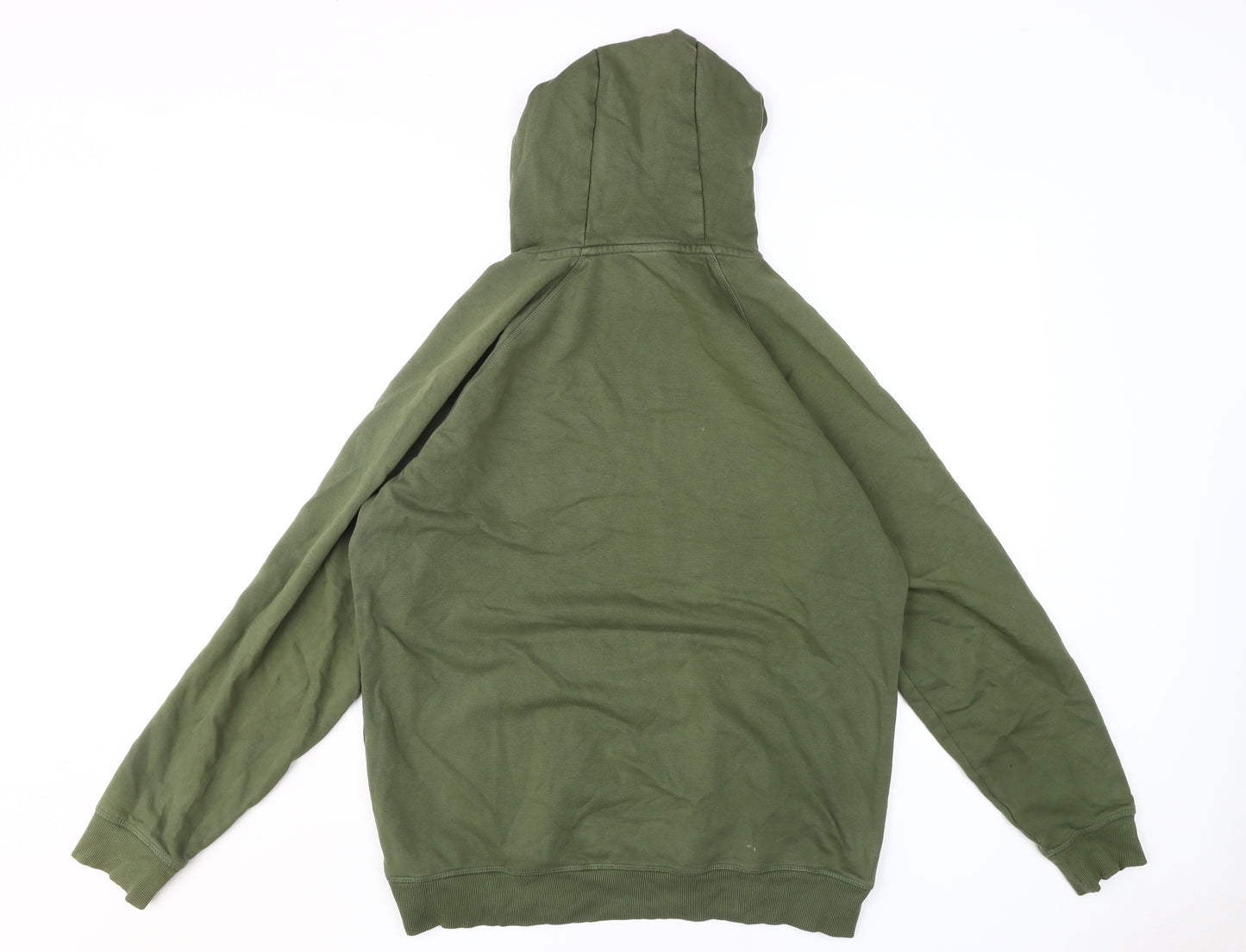 Gymshark Men's Green Pullover Hoodie Size L