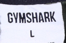 Gymshark Men's Green Pullover Hoodie Size L