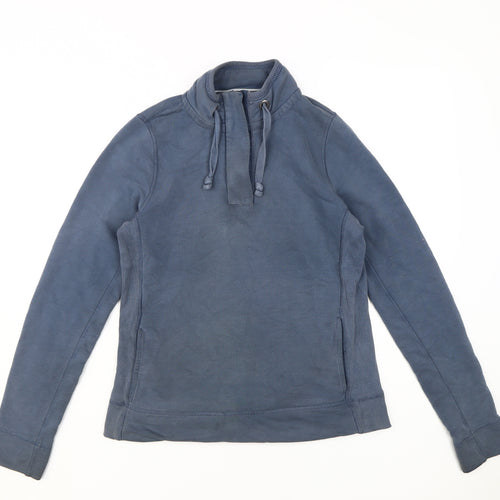 Fat Face Women's Blue Pullover Sweatshirt Size 10