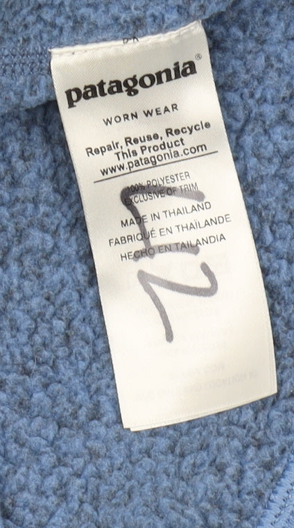 Patagonia Women's Blue Fleece Jacket Size S