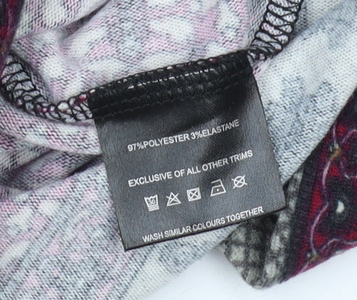 Klass Women's Multicoloured Geometric Dress, S