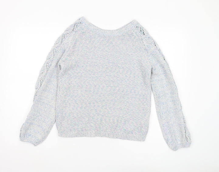 Marks and Spencer Women's Multicoloured Crew Neck Jumper