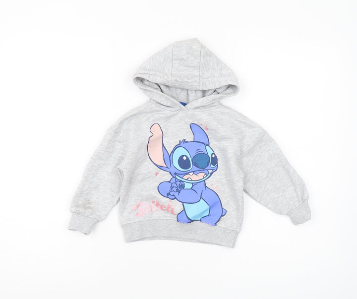 Disney at Primark Grey Stitch Hoodie 18-24 Months - Unisex Baby Jacket