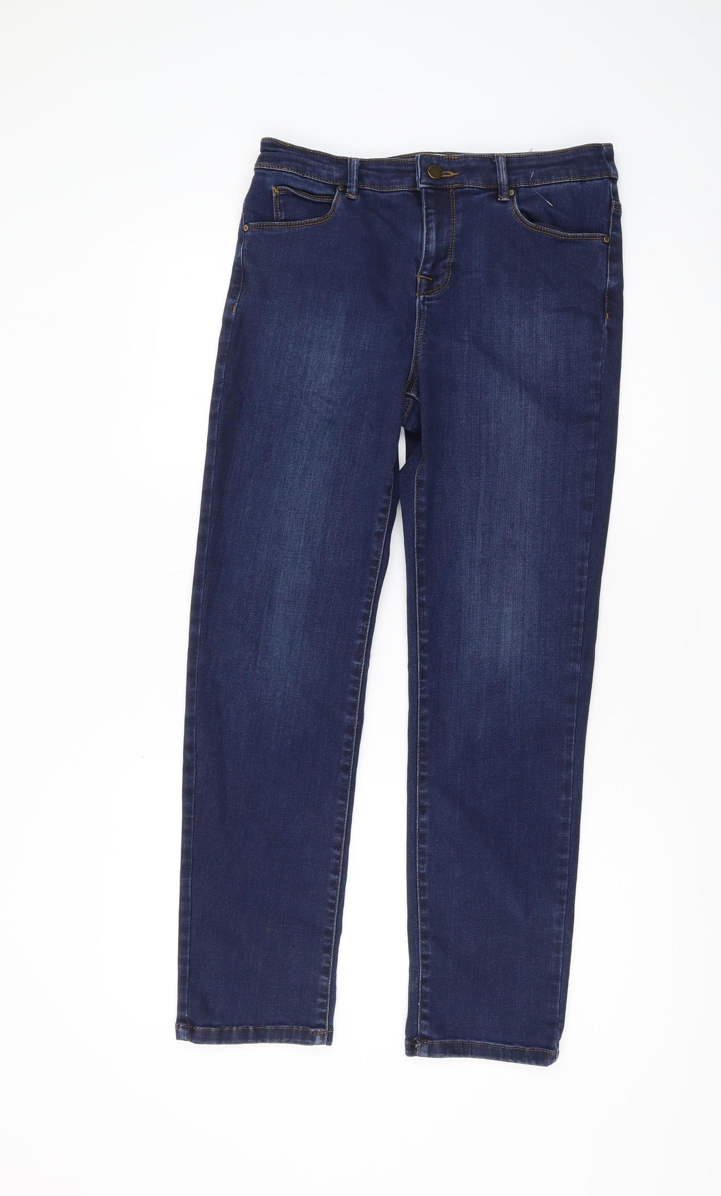 Monsoon Women's Blue Straight Jeans Size 14