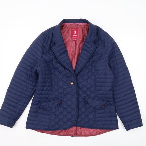 Jack Murphy Women's Blue Quilted Jacket Size 14