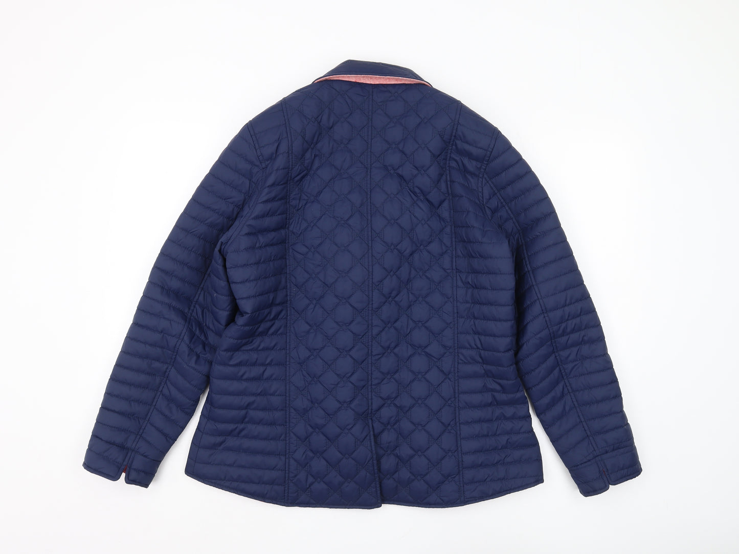 Jack Murphy Women's Blue Quilted Jacket Size 14