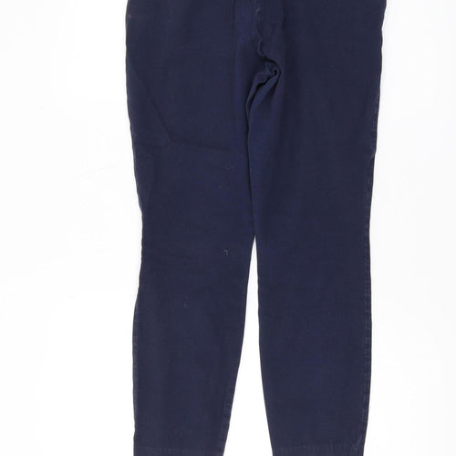 Gap Women Blue Skinny Ankle Trousers Size 10