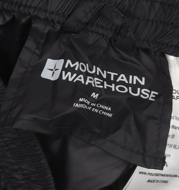 Mountain Warehouse Men's Black Rain Trousers M