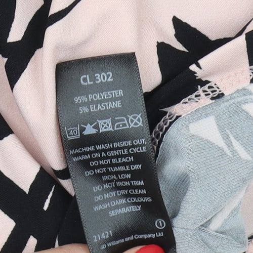 Joanna Hope Women’s Pink Floral Wrap Dress Size 22