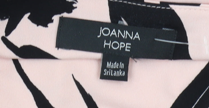 Joanna Hope Women’s Pink Floral Wrap Dress Size 22