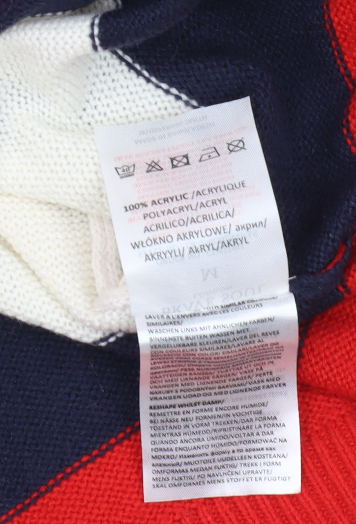 Brave Soul Women's Multicoloured Striped Pullover Jumper M