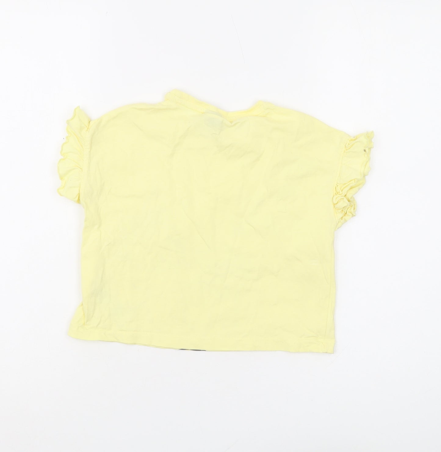 Disney Girls Yellow Winnie the Pooh T-Shirt, 5-6 Years