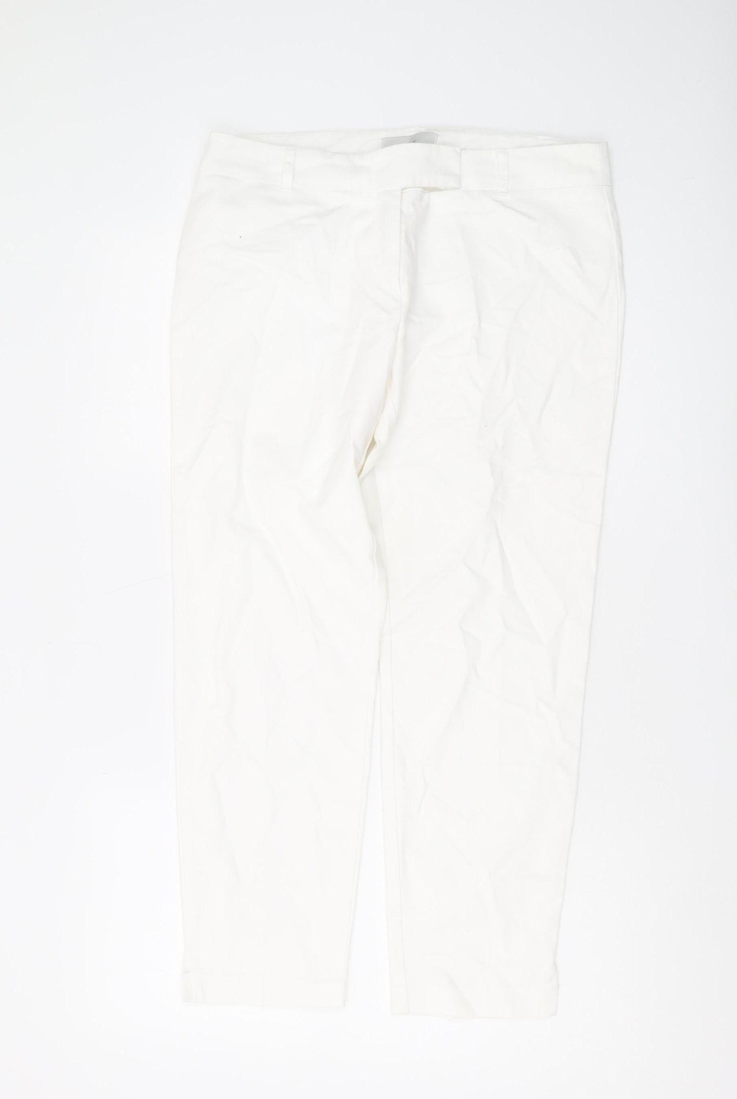 Next White Chino Women's Trousers Size 12