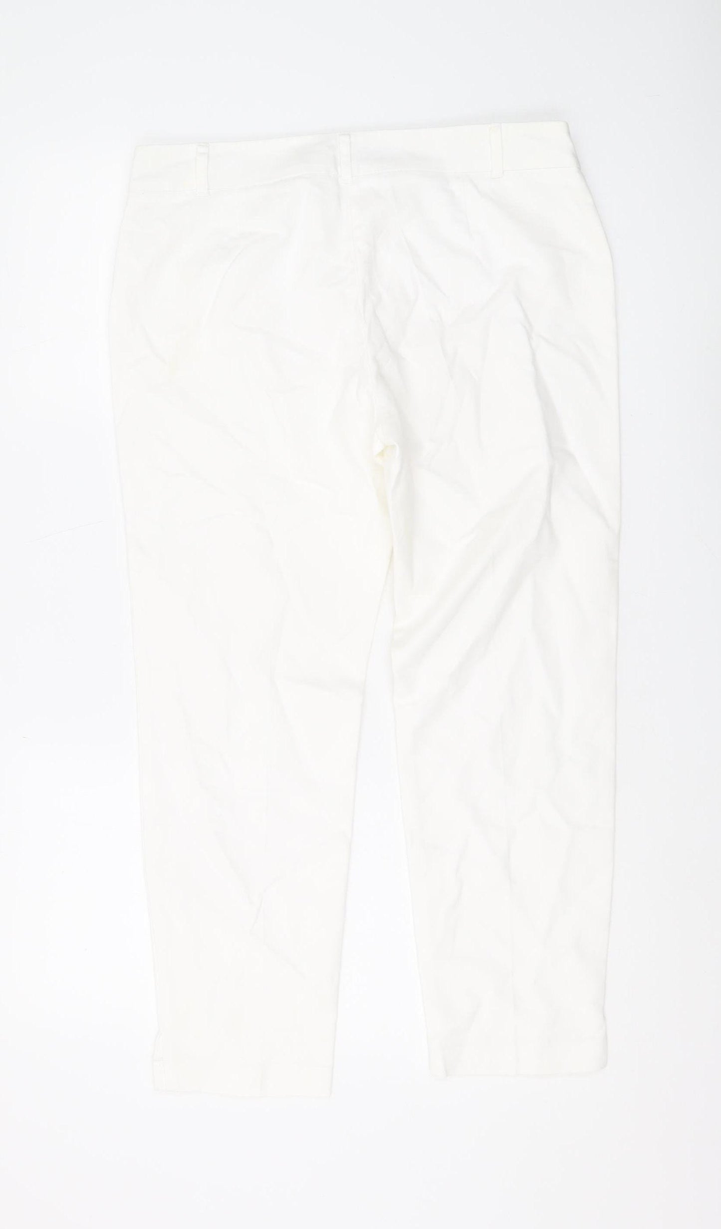 Next White Chino Women's Trousers Size 12