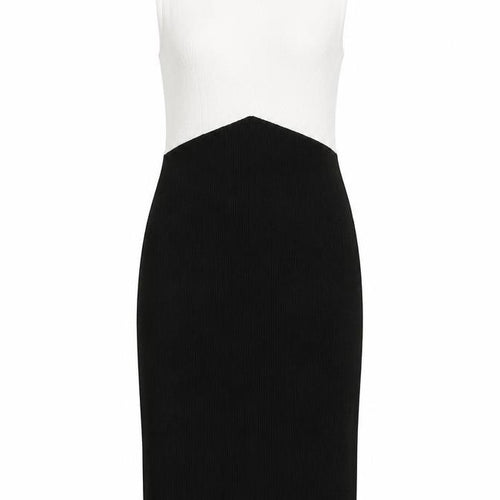 Long Tall Sally Women's Black & White Sheath Dress Size 10