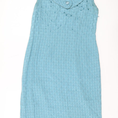 Alex & Co. Women's Blue Sheath Dress Size 10