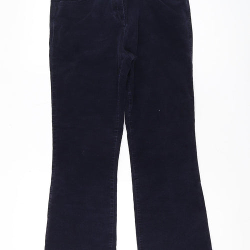 Marks and Spencer Women's Blue Corduroy Trousers